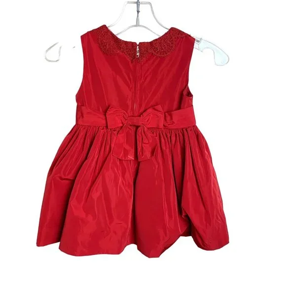chinese dress ladies Women's Ismene Mini Dress in Unlined Lace Red, S , Bodycon , Scoop Neckline Red main image 0